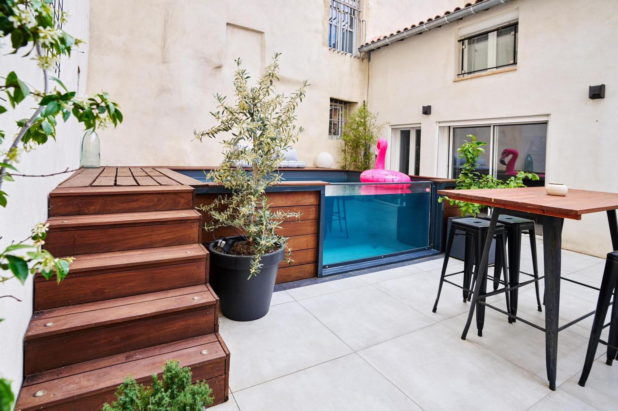 Maison De Ville Moderne Climatisee Avec Piscine Morieres-les-Avignon Exteriör bild